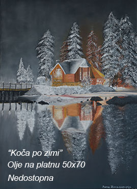 Koča po zimi